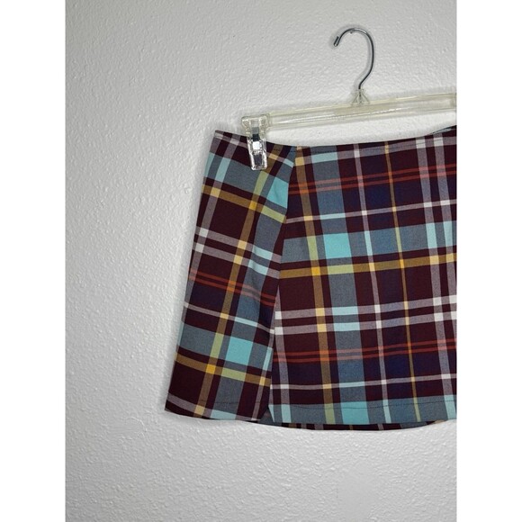 Urban Outfitters Women’s Mini Skirt Size Small Tartan Plaid Academia School Girl - Picture 3 of 12